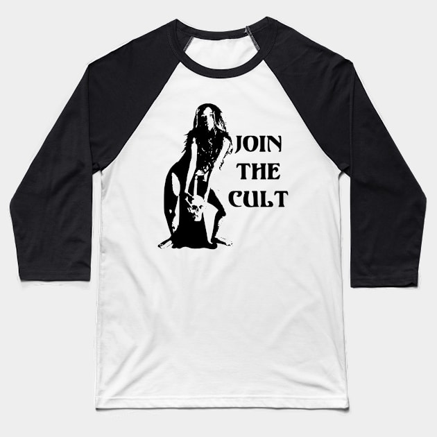 JOIN THE CULT Baseball T-Shirt by TheCosmicTradingPost